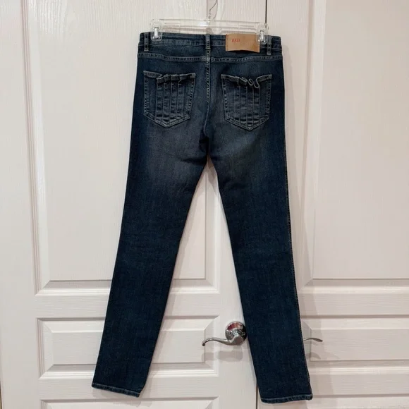 Valentino Ruffle Pocket Denim Jeans